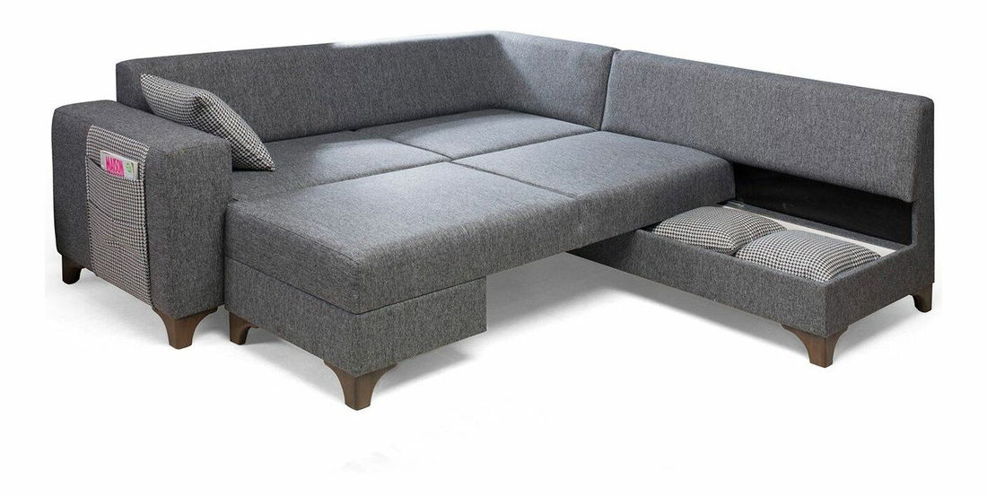Rohová sedačka Lofty (šedá)