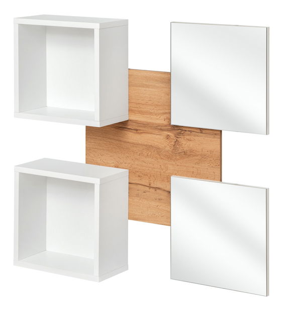 Předsíň Elaine 20 WTW EY5 (bílá + dub wotan)