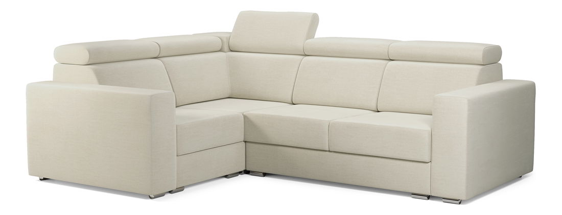 Rohová sedací souprava Viktoria 2R1 (L) (krémová Monolith 02)