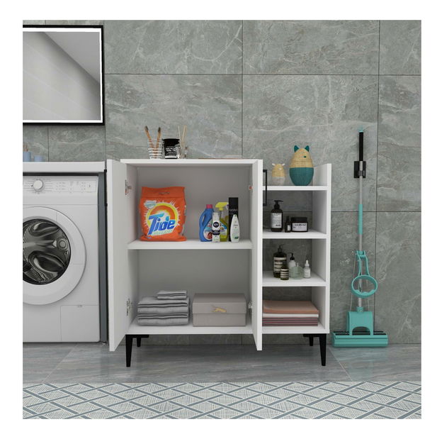 Koupelnová skříňka Lenkas (bílá)