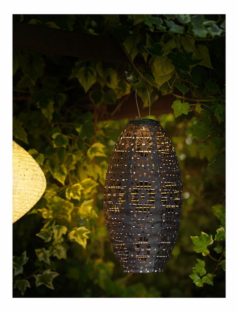 Závěsná LED lampa Fiatina (šedá)