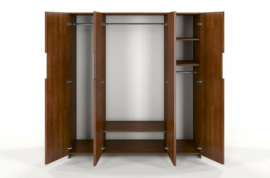 Šatní skříň Naturlig Larsos 4D (buk)