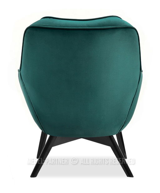 Relaxační křeslo Merch (černá)