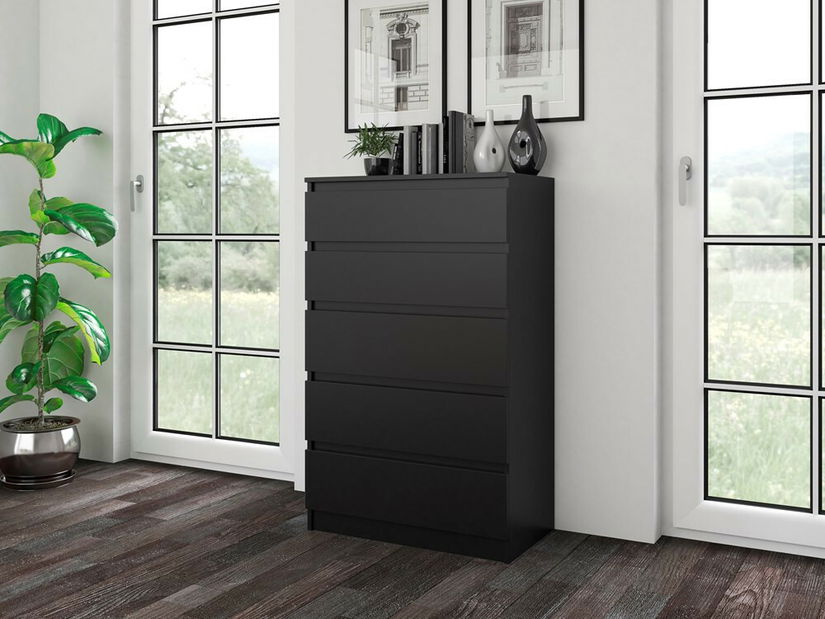 Komoda Musecalo 4 (černá)