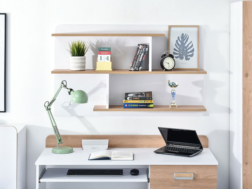 Nábytek do studentského pokoje Clerigo 04 (bílá)