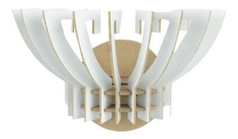 Nástěnné svítidlo Wostarossa 1 (bílá)