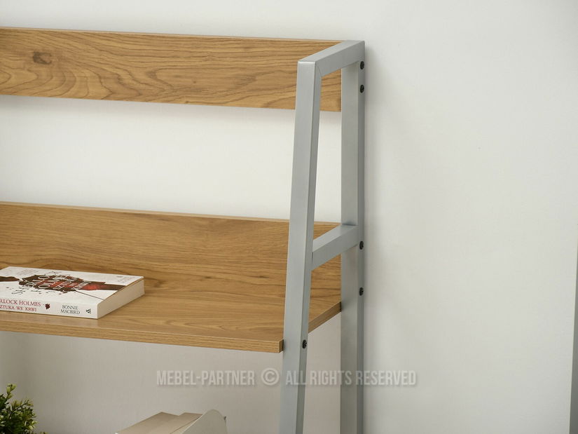 Regál Boge R (dub + chromová matný)