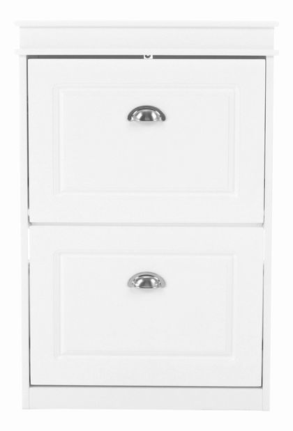 Botník 2-řadový Slebera typ 1 (bílá)