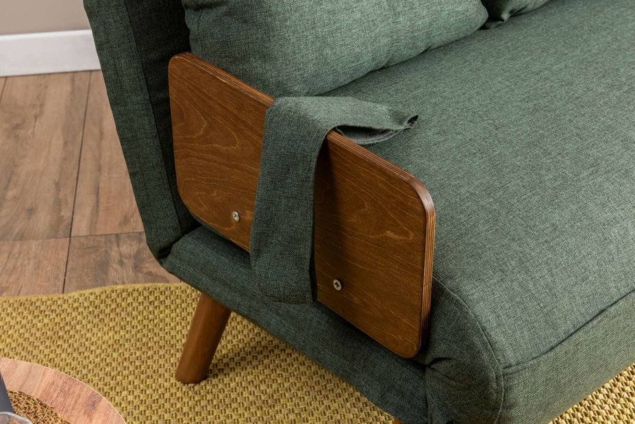 Pohovka dvousedačka Como P (zelená)