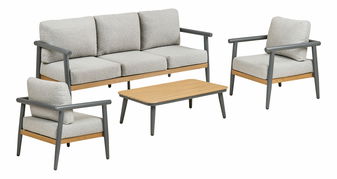 Zahradní set Cloveta 1 (sivobéžová)