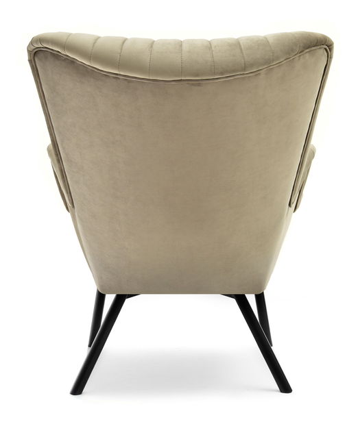 Relaxační křeslo Lanzaris (černá)