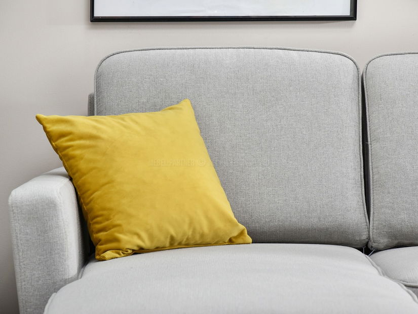 Rohová sedačka Biblioteca (šedá)