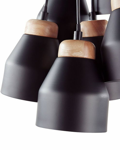 Závěsná lampa Colim (černá)