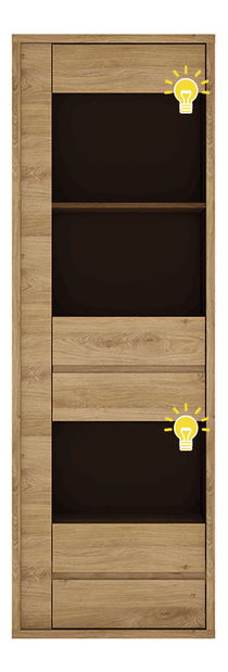 LED osvětlení k vitríně Sygrin (2-bodové)