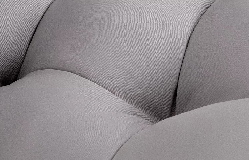 Závěsné křeslo Cleopatra (bílá + světle šedá)