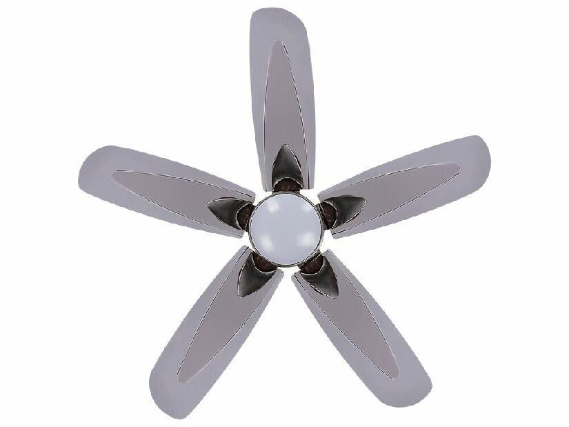 Stropní ventilátor se světlem Coty (stříbrná)