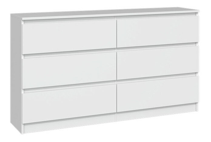 Komoda Musecalo 6 140 (bílá)