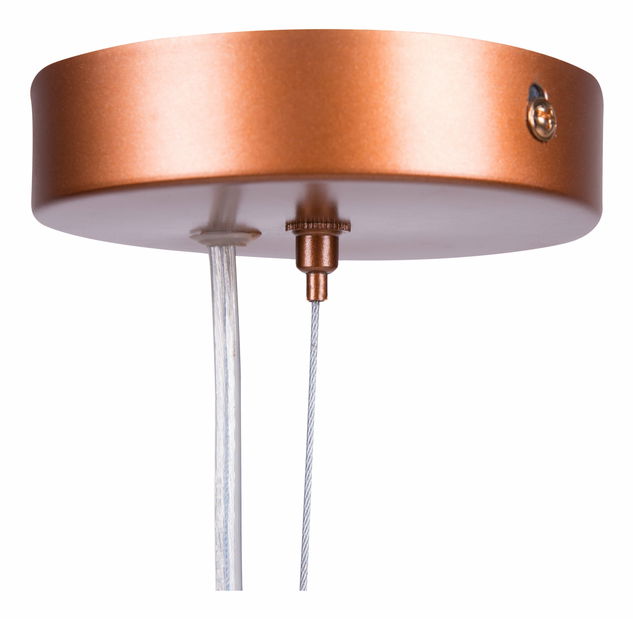 Závěsná lampa Fotse (měděná)