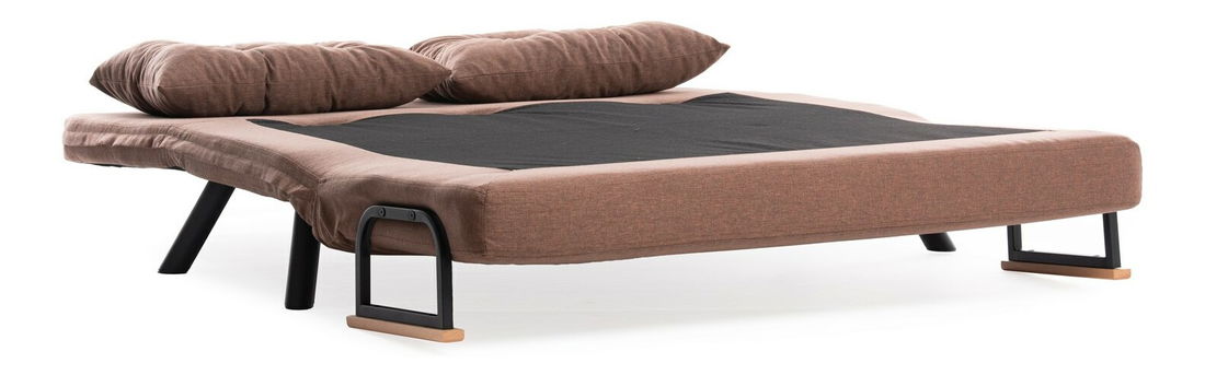 Pohovka futon Sandy (Světlá hnědá)