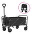 Zahradní vozík Karla (černá)