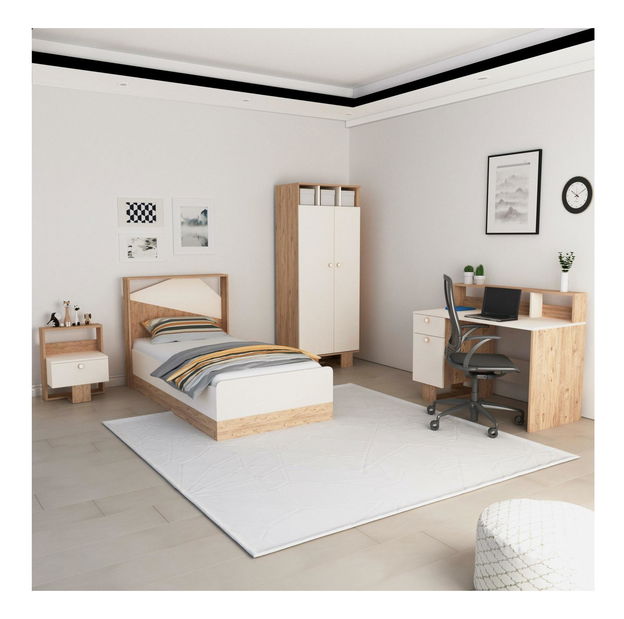  Studentský pokoj Mekali 7 (borovice atlantická + béžová)