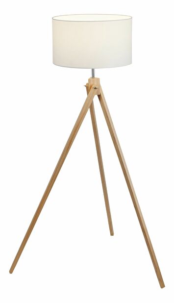 Stojanová lampa Soren 4189 (bílá + buk)