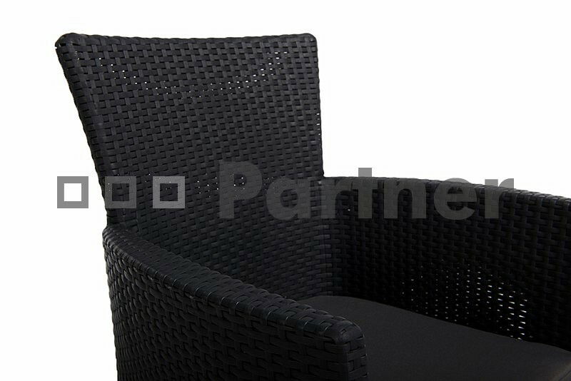 Zahradní křeslo Havana antracit (um. ratan)