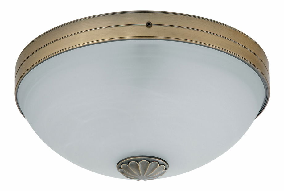 Stropní svítidlo Orchidea 8558 (bronzová + rýžové kamenné sklo)