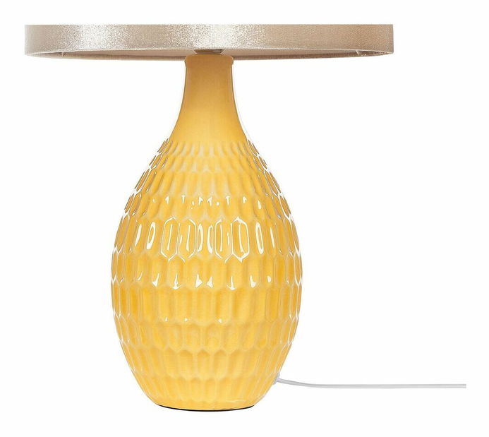 Stolní lampa Hudson (žlutá)