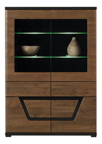 Vitrína Bog Fran TS 3 (ořech) *výprodej