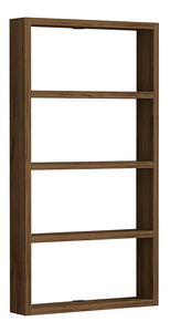 Závěsná police Quando (ořech)