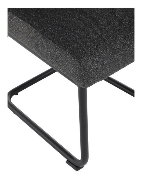 Jídelní židle Detener (tmavě šedá)