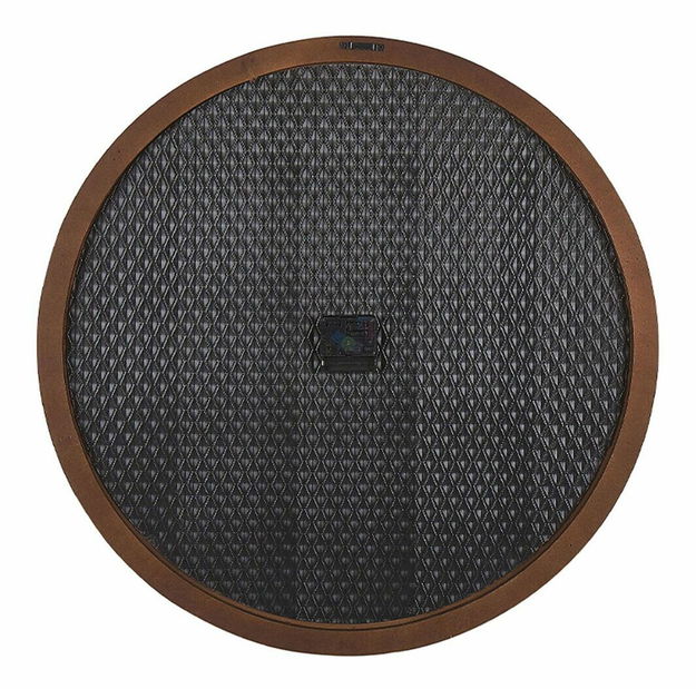 Nástěnné hodiny ø 60 cm Cubio (tmavé dřevo)