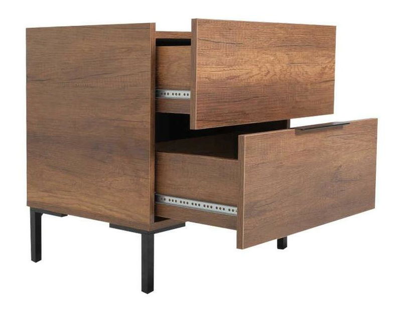 Noční stolek Kiran 1 (ořech)