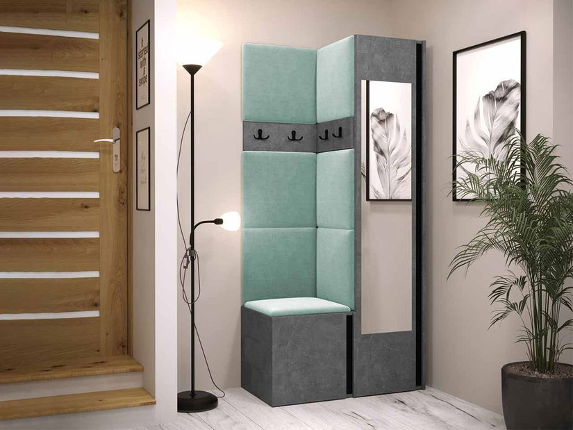 Předsíň Tovenaz XXV (grafit + béžová)