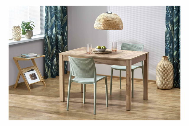 Jídelna Mauric 1 (přírodní + dub sonoma + mentolová)