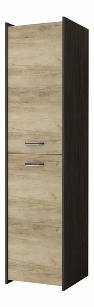Šatní skříň Moledo (dub counter šedý + dub canterbury)