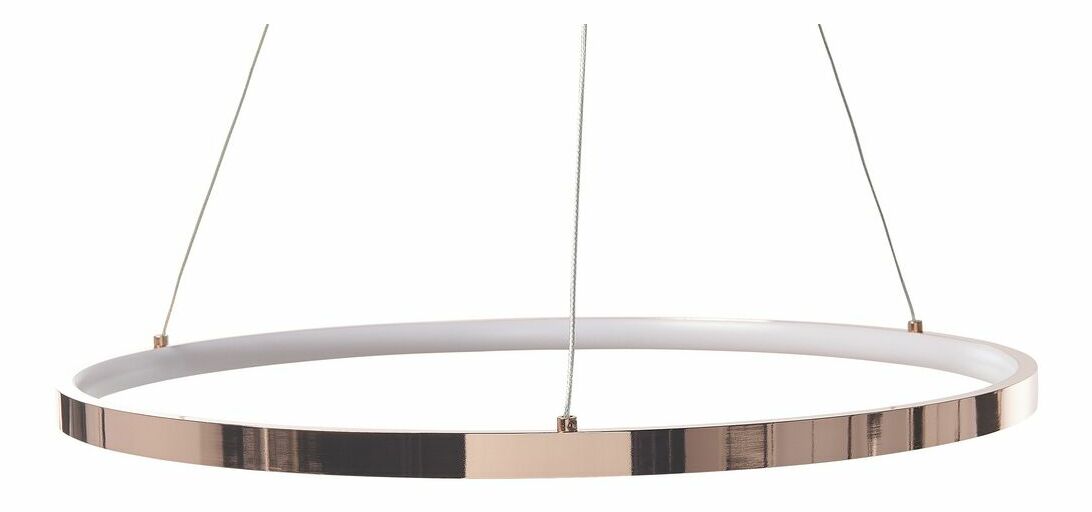 Závěsné svítidlo Jorza (růžovozlatá)