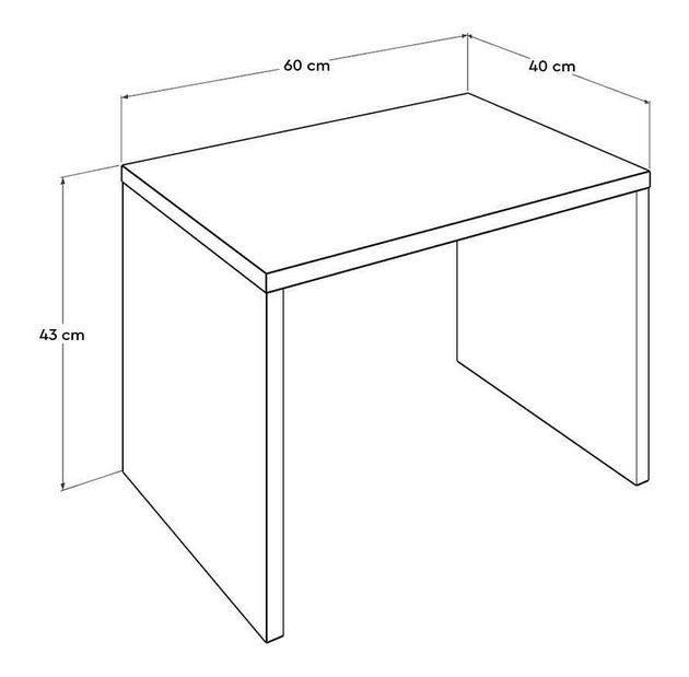 Konferenční stolek Belisu 1 (dub)