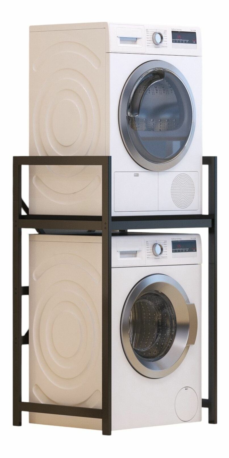 Skříňka na pračku Center (černá)