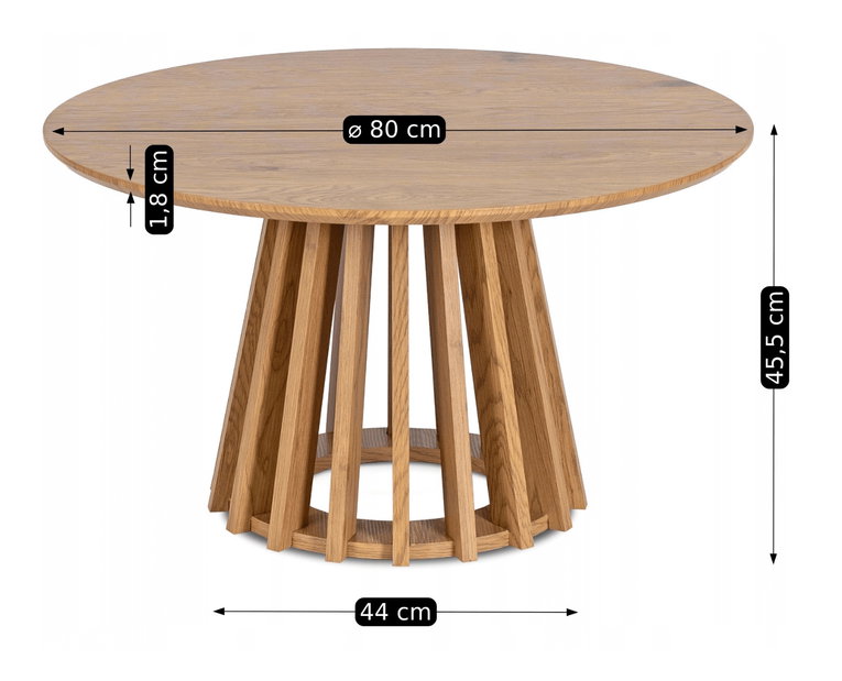 Konferenční stolek Hablase Max (dub)