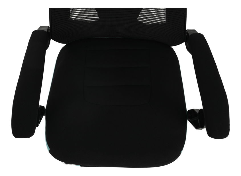 Kancelářské křeslo Jovik (černá + mentolová)