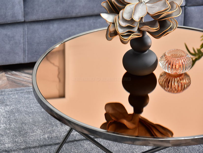 Konferenční stolek Armin Xl (sklo + černá)