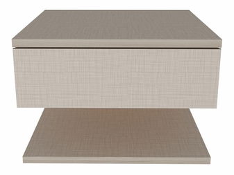 Noční stolek Vinterio (béžová)