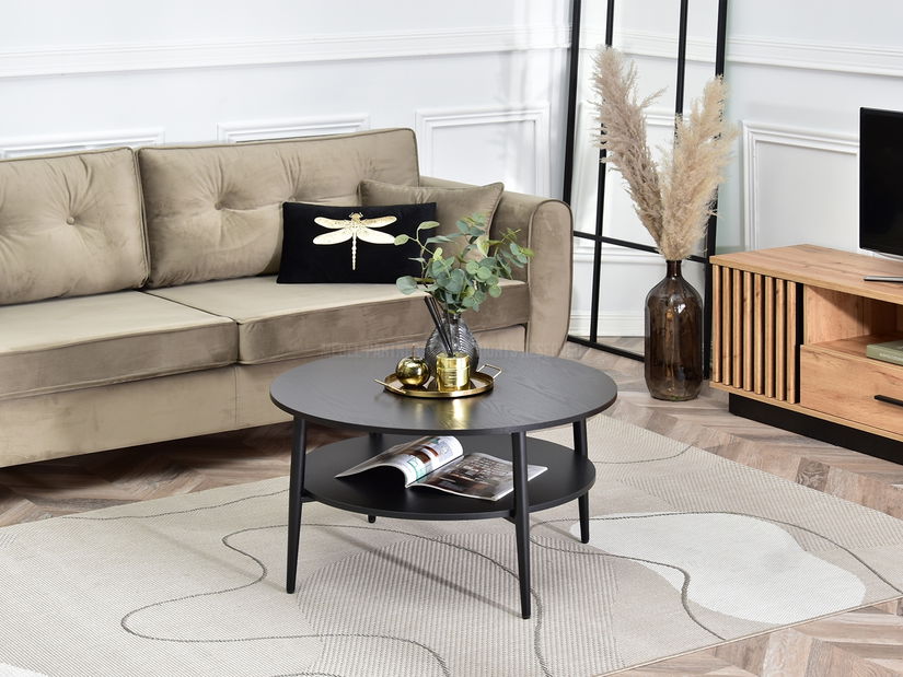 Konferenční stolek Randolf Xl (černá)