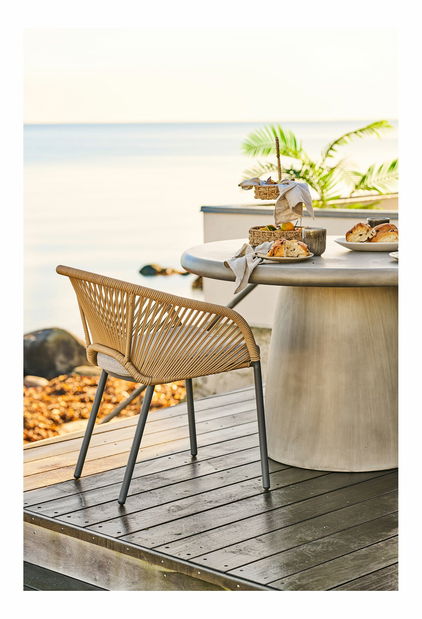 Zahradní židle Neavetaora 1 (béžová + písková)