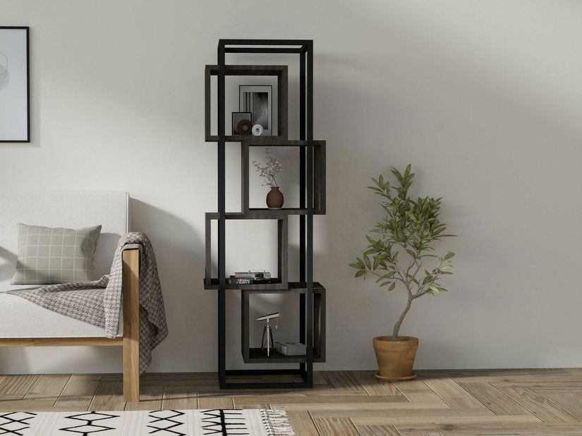 Regál Puseke (antracit)