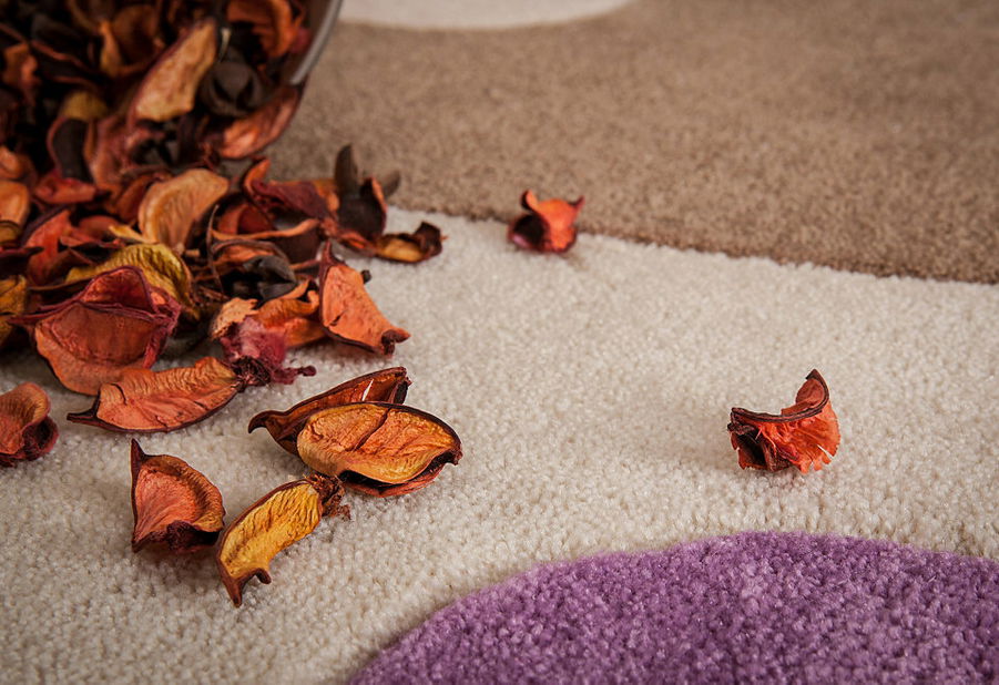 Ručně vyrobený koberec Cosmopolitan Handcarving 832 Lavender