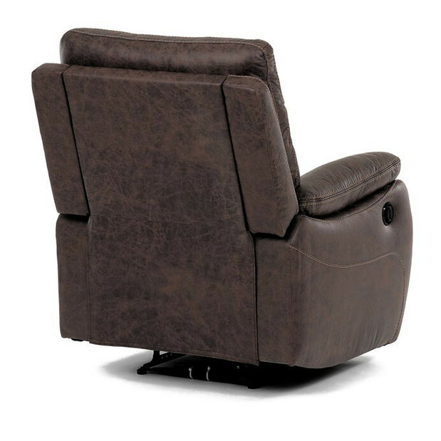 Relaxační křeslo Tělem (hnědá)