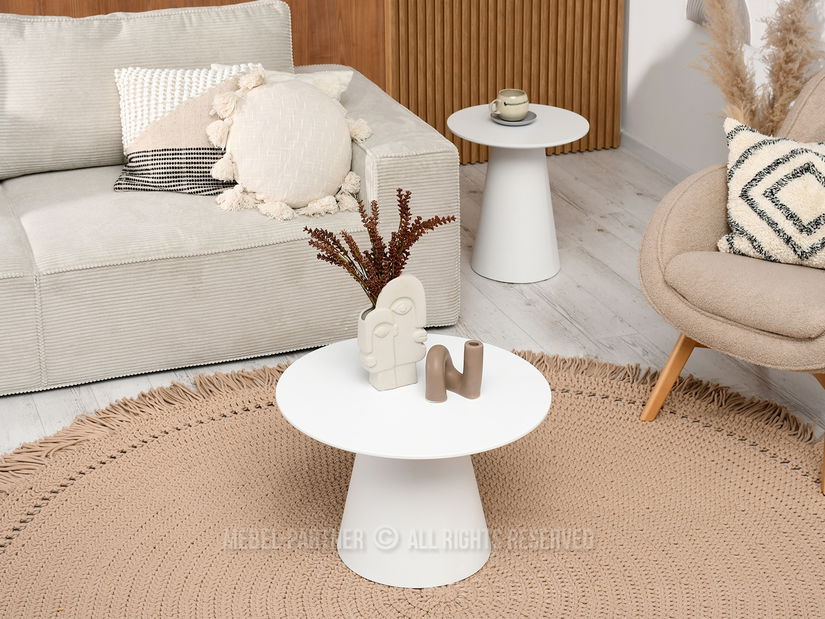 Konferenční stolek Otava 60 (bílá)